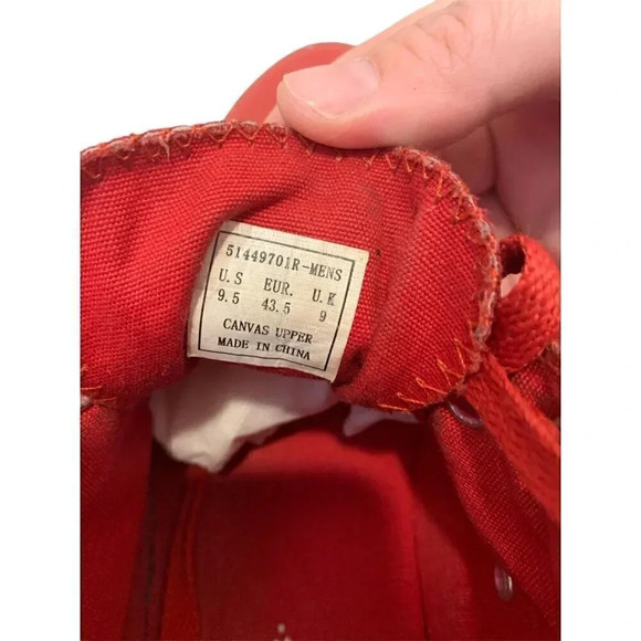 Size 9.5 Levi Strauss & Co. Leather Men's Low Tops Shoes - Picture 5 of 8